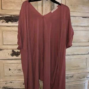 les soeurs kimono coral-ish color